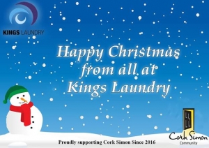 Kings Laundry supporting the Simon Community